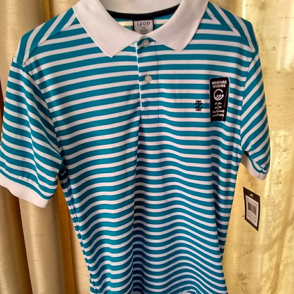 Boys size 10 upf 50 shirt and beige shorts new